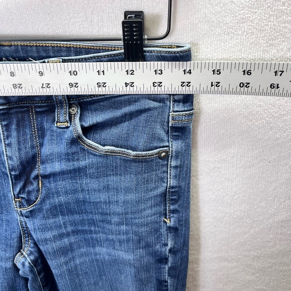 American Eagle Next Level Stretch Skinny Jeans Womens 4 Short Blue Denim 2212 - Picture 5 of 11